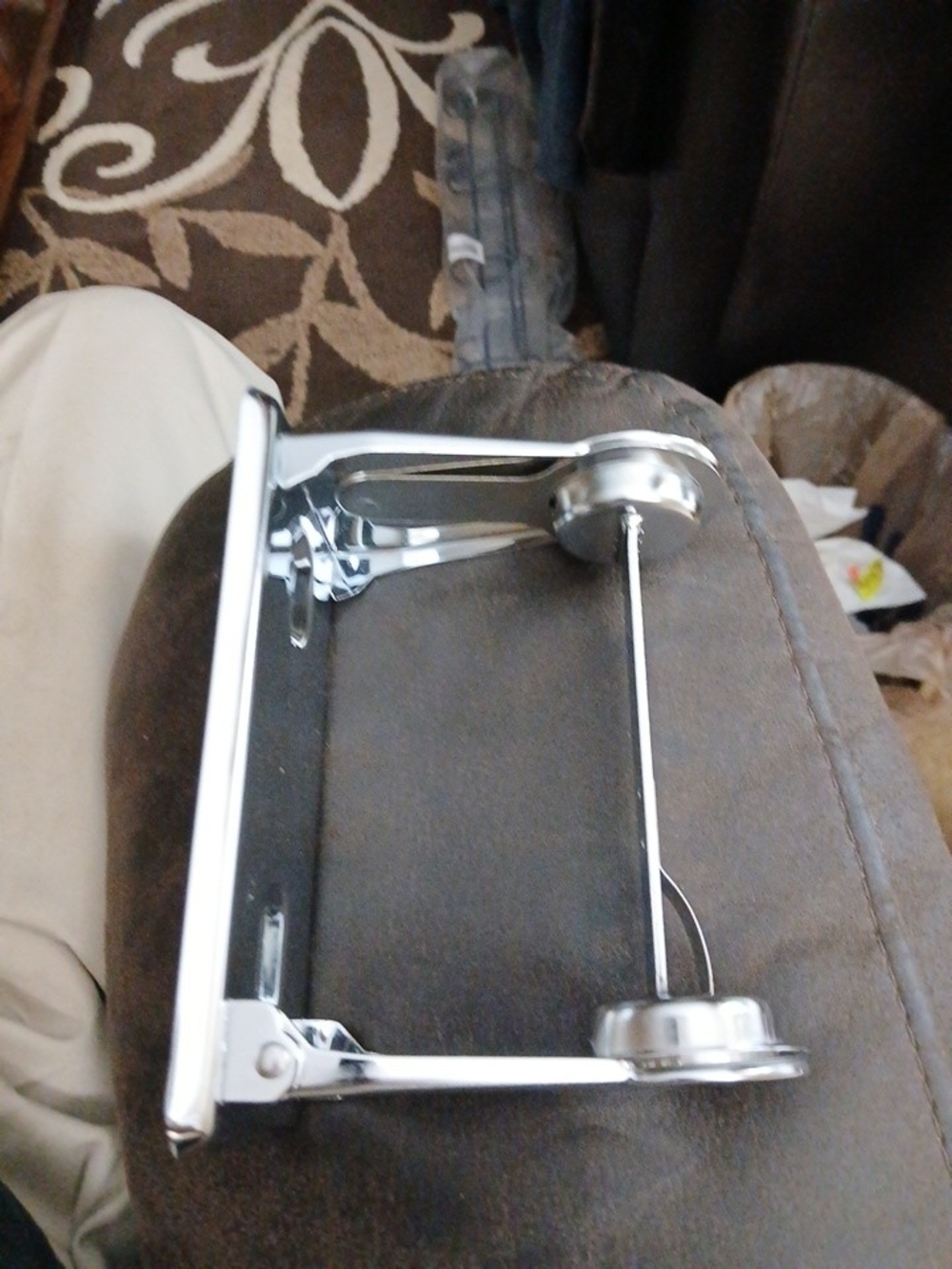 Chrome Industrial Toilet Paper Holder